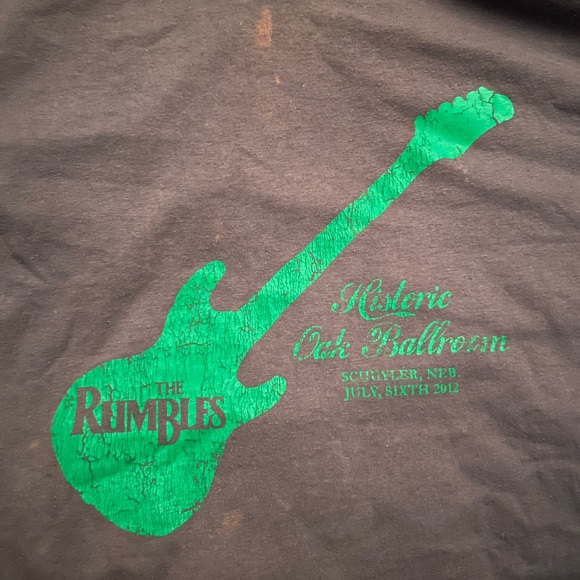 LF Crop Top Reworked Band Tee - Picture 2 of 3